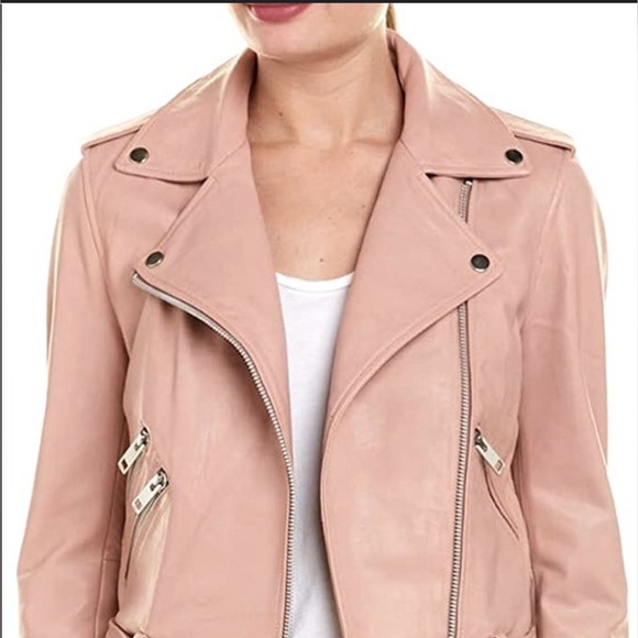 Walter Baker Emery Leather Jacket size M-New with tags - Picture 3 of 6